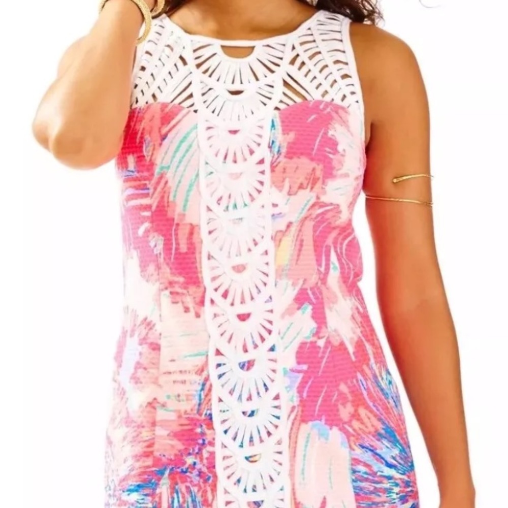 Lilly Pulitzer Tana shift never been betta Sz 8